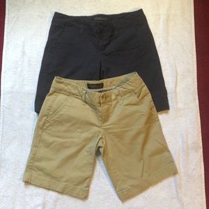 2 pairs of Aéropostale school uniform shorts